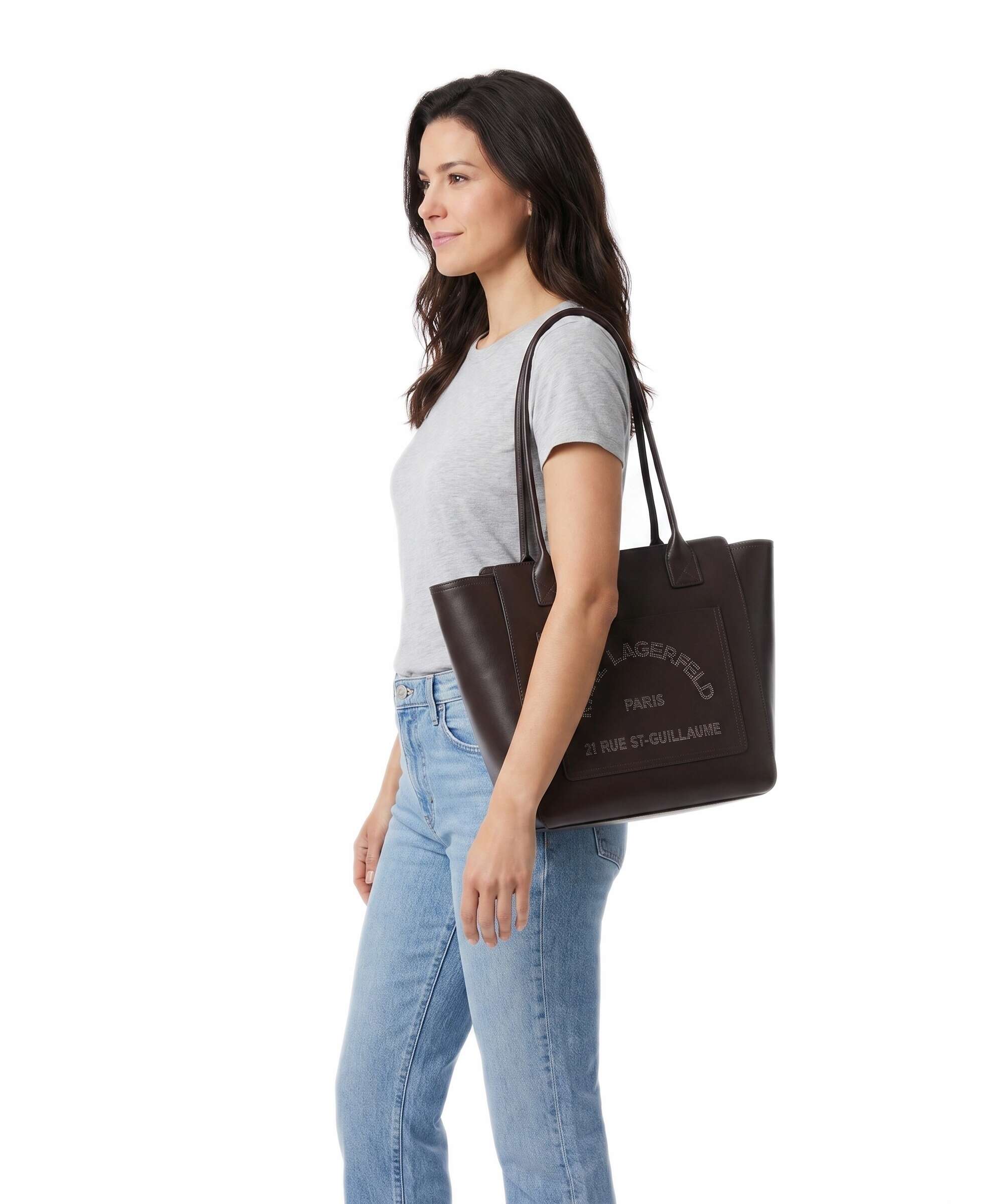 Karl Lagerfeld K/Daily Medium Tote bag tobacco