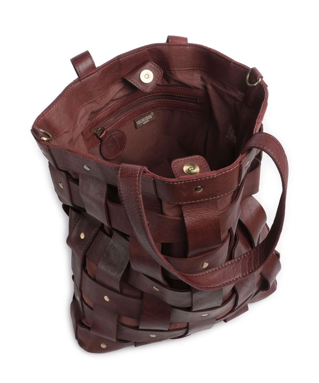 Taschendieb Wien Griesgasse 3 Tote bag brown brandy