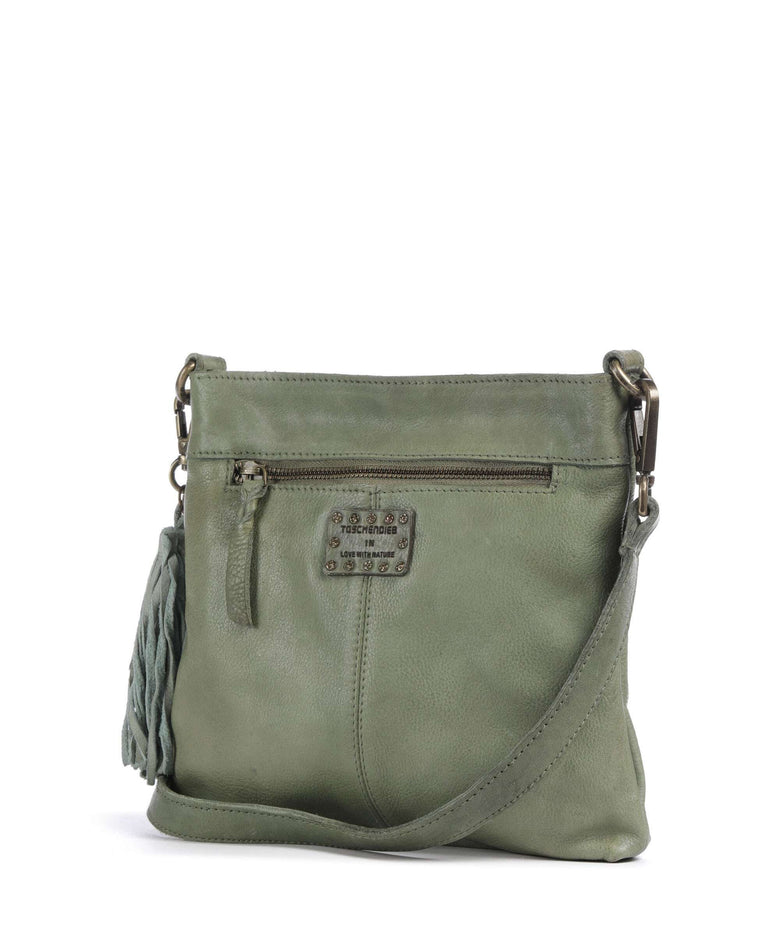 Taschendieb Wien Lachnerstrasse 4 Crossbody bag green leaf