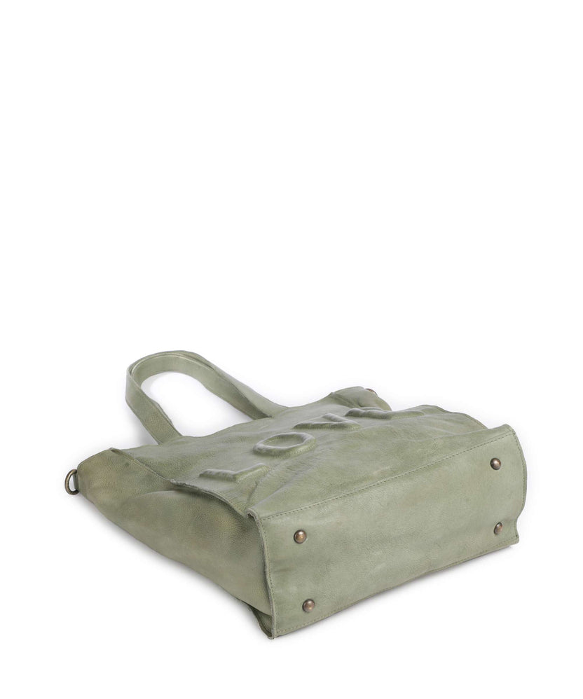 Taschendieb Wien Paoliweg 1 Tote bag green leaf