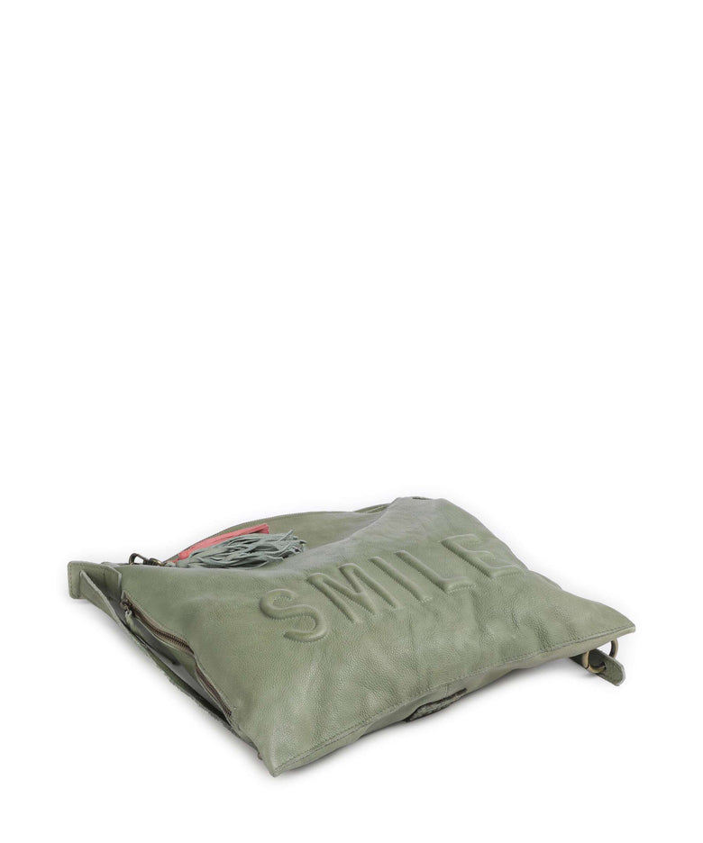 Taschendieb Wien Paoliweg 3 Backpack bag green leaf