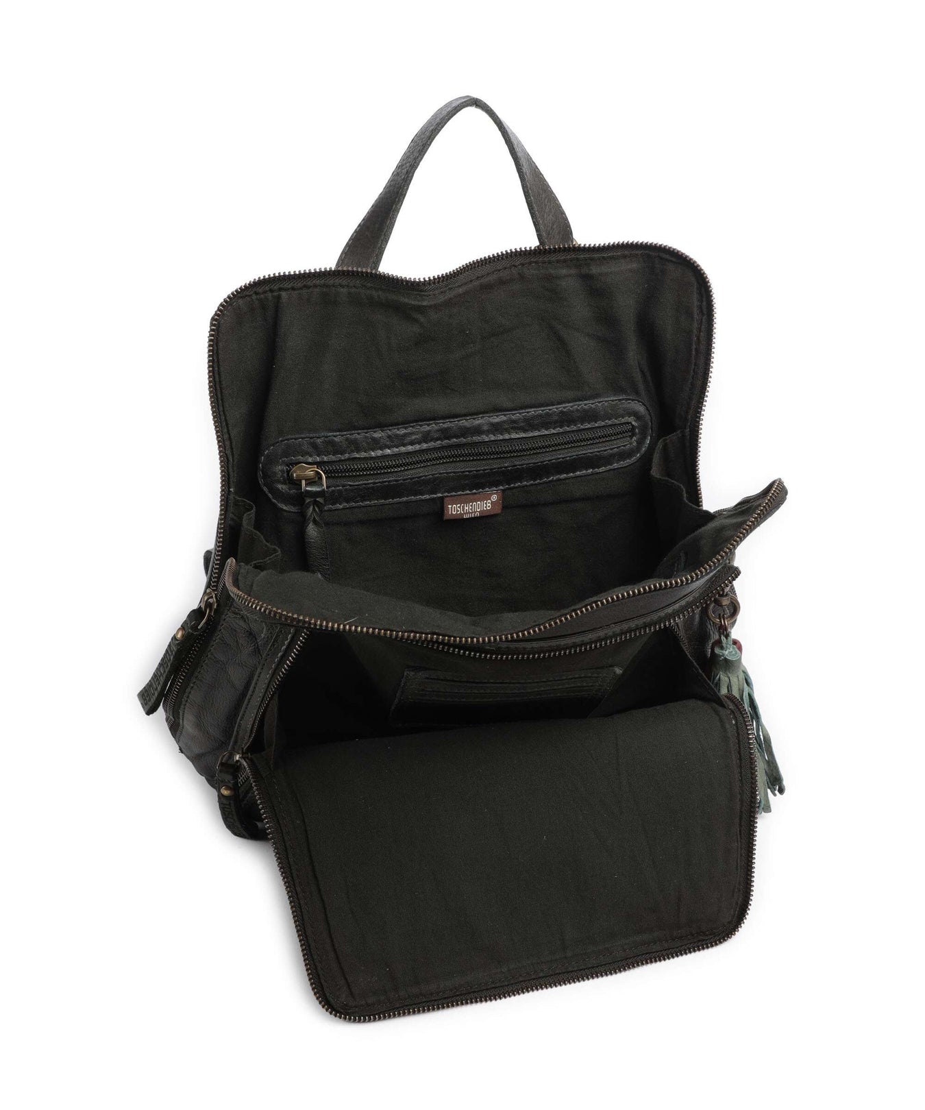 Taschendieb Wien Glücksbrücke 1 Backpack bag green forest