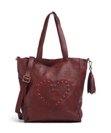 Taschendieb Wien Herzoggasse 1 Hobo tas red burgundy
