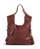 Taschendieb Wien Herzoggasse 3 Schoudertas brown brandy