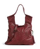 Taschendieb Wien Herzoggasse 3 Schoudertas red burgundy