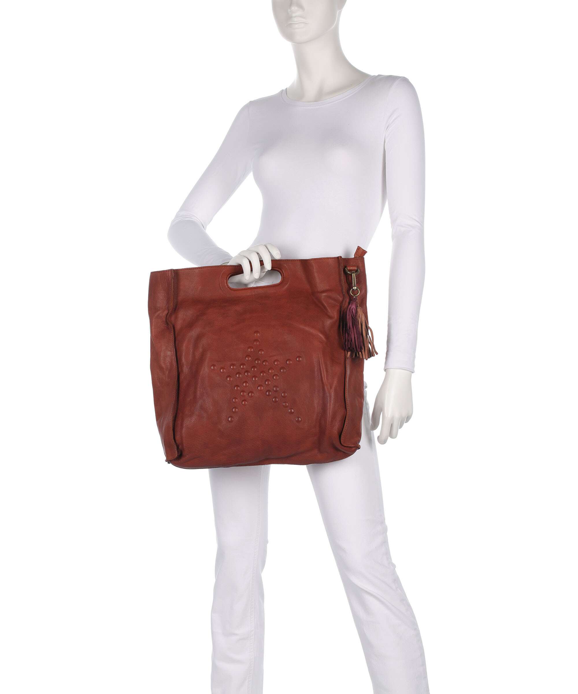 Taschendieb Wien Sternbergstrasse 1 Handbag brown brandy