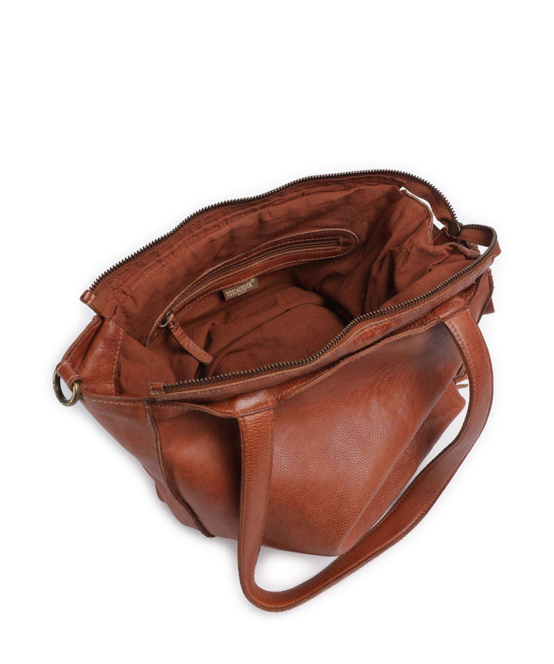 Taschendieb Wien Kaiserstrasse 21 Tote bag cognac