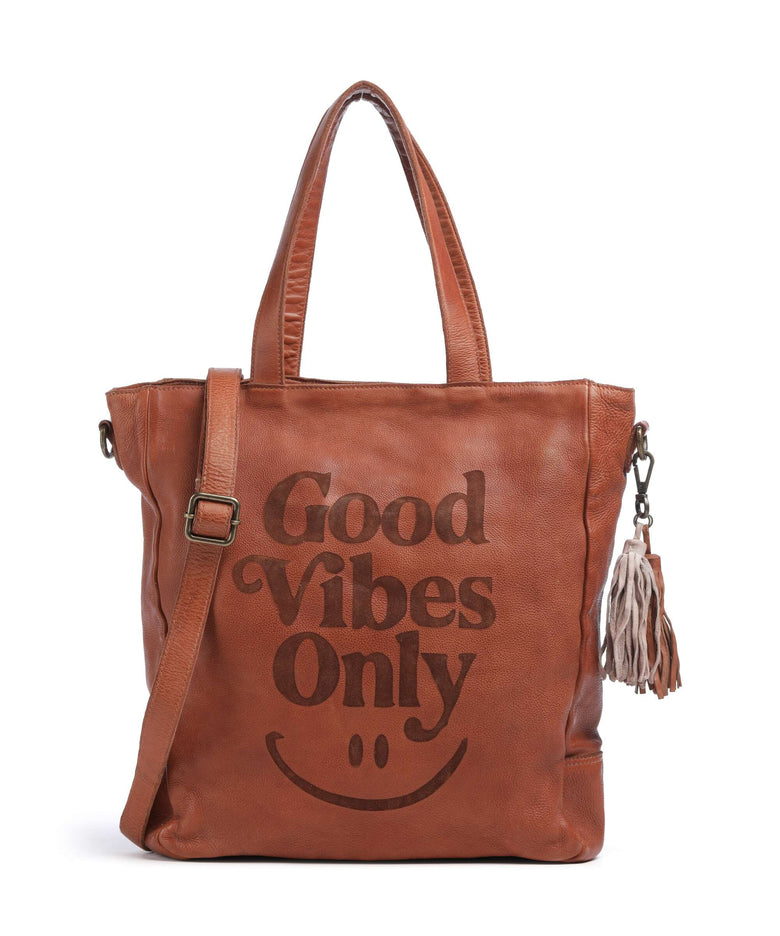 Taschendieb Wien Gutstrasse 1 Tote bag cognac