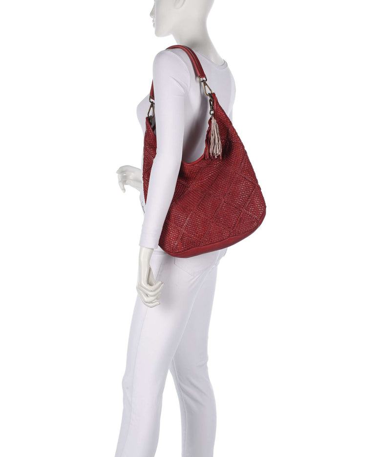 Taschendieb Wien Beatrixpark 2 Hobo bag burgundrausch