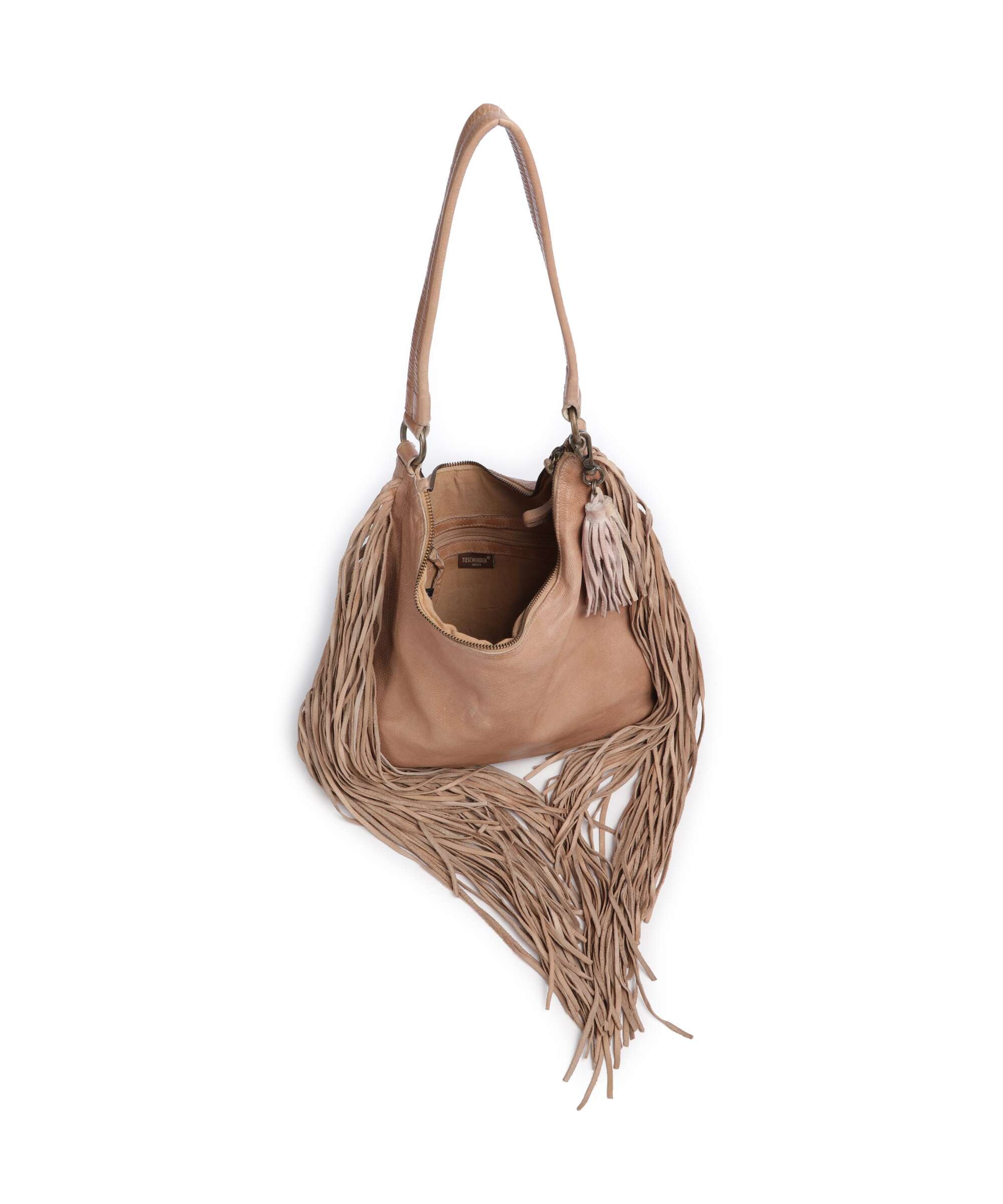 Taschendieb Wien Löwengasse 5x Hobo bag wuestensand