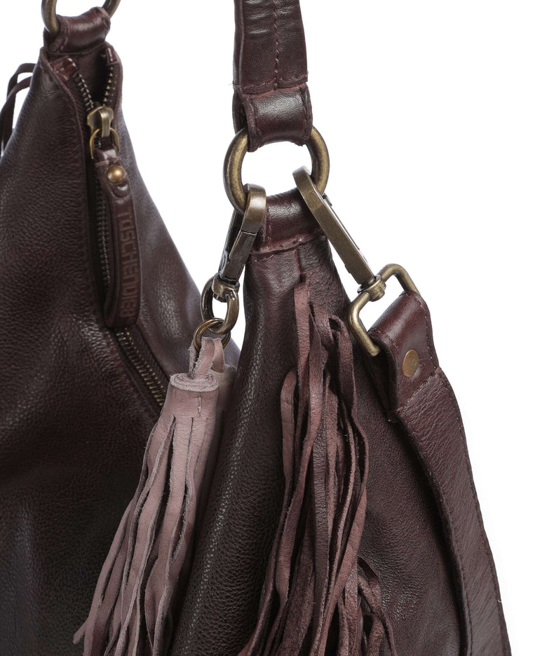 Taschendieb Wien Löwengasse 5x Hobo bag mokka