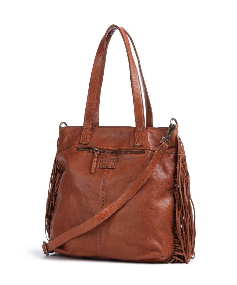 Taschendieb Wien Löwengasse 6x Tote bag cognac