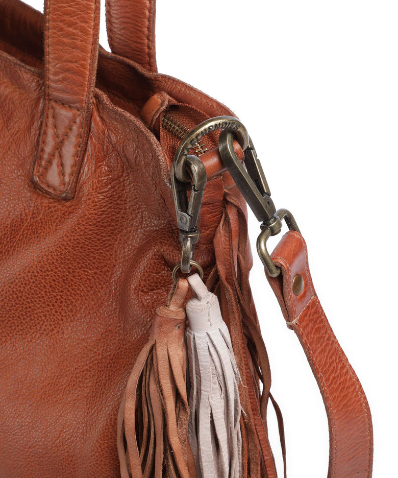 Taschendieb Wien Löwengasse 6x Tote bag cognac