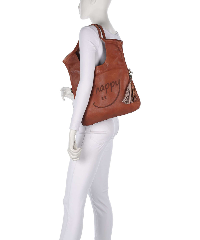 Taschendieb Wien Fröhlichgasse 2 Tote bag cognac