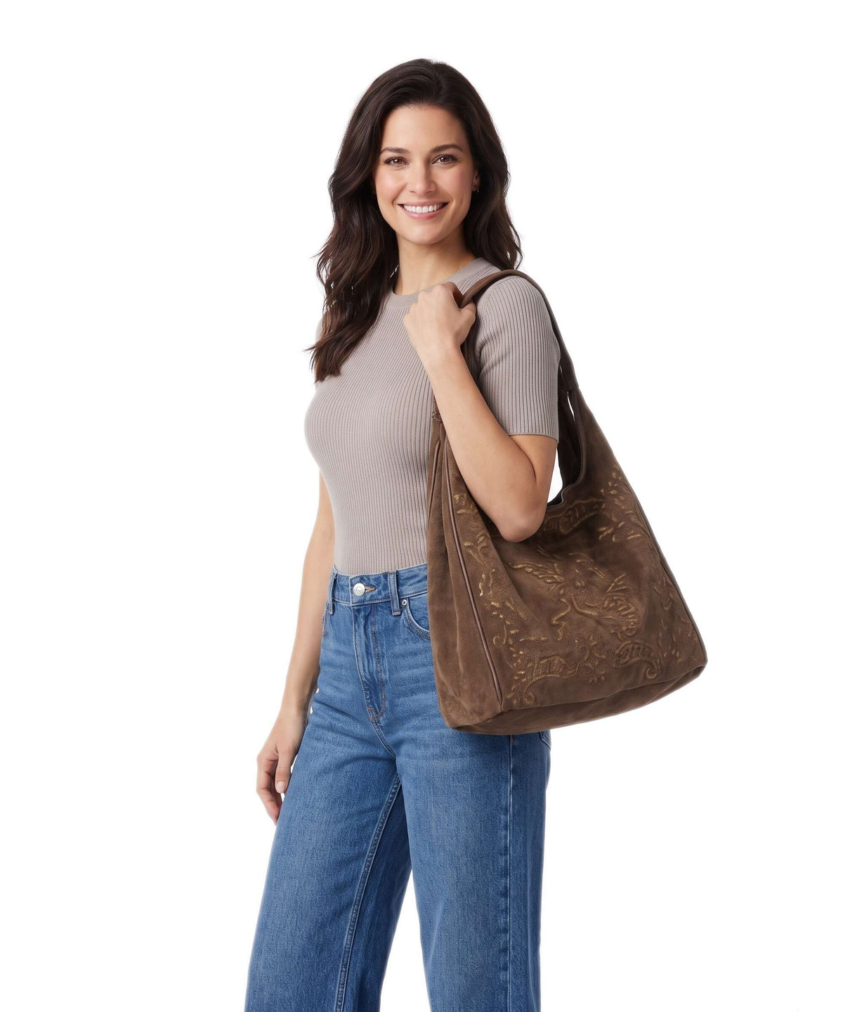 Taschendieb Wien Bäckerstrasse 3 Hobo bag espresso