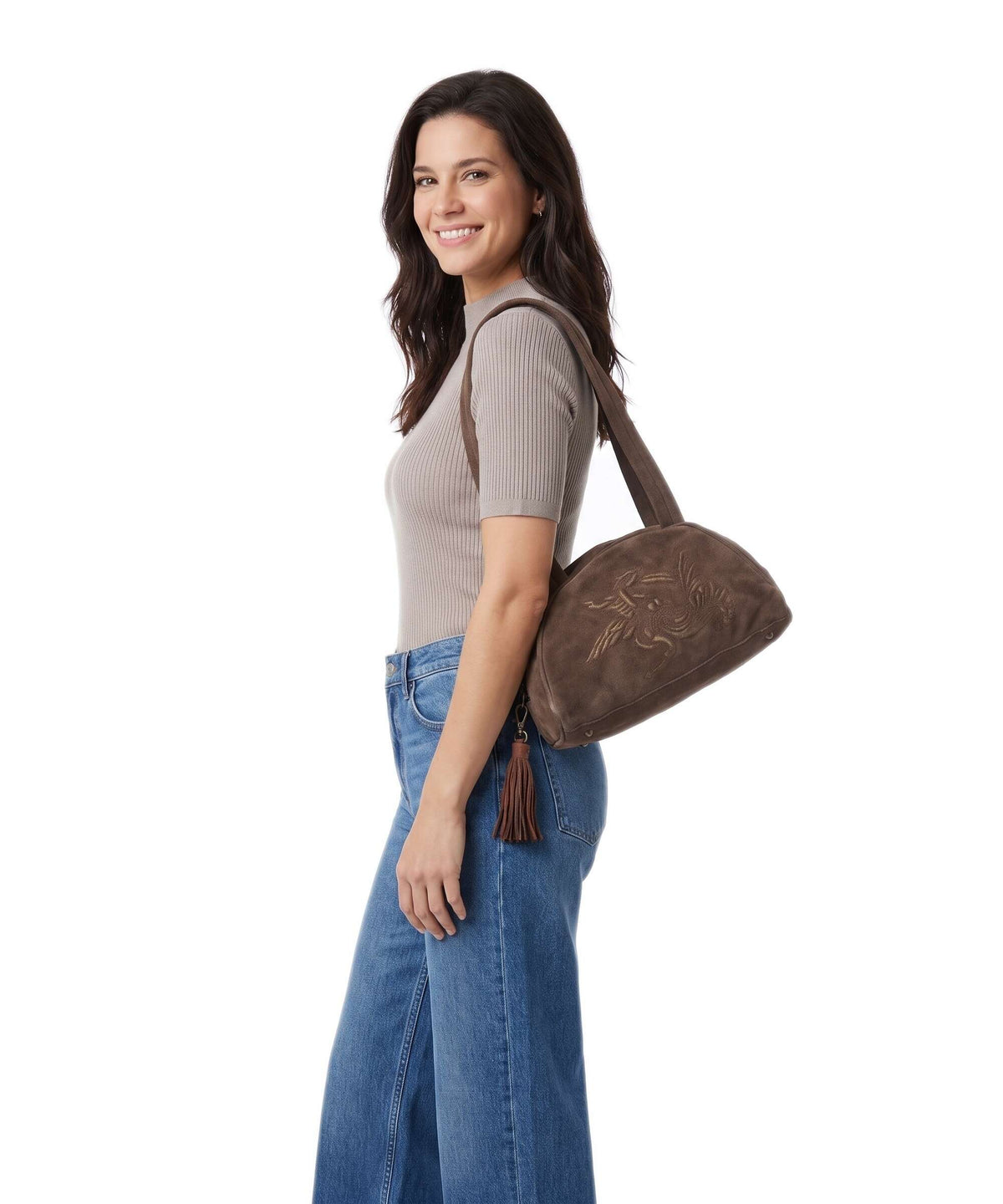 Taschendieb Wien Bäckerstrasse 4 Shoulder bag cappucino