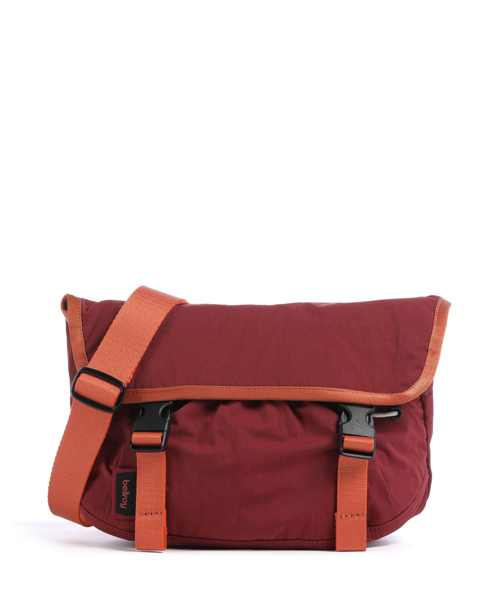 Bellroy Cinch 6 Mini Messenger bag crimson