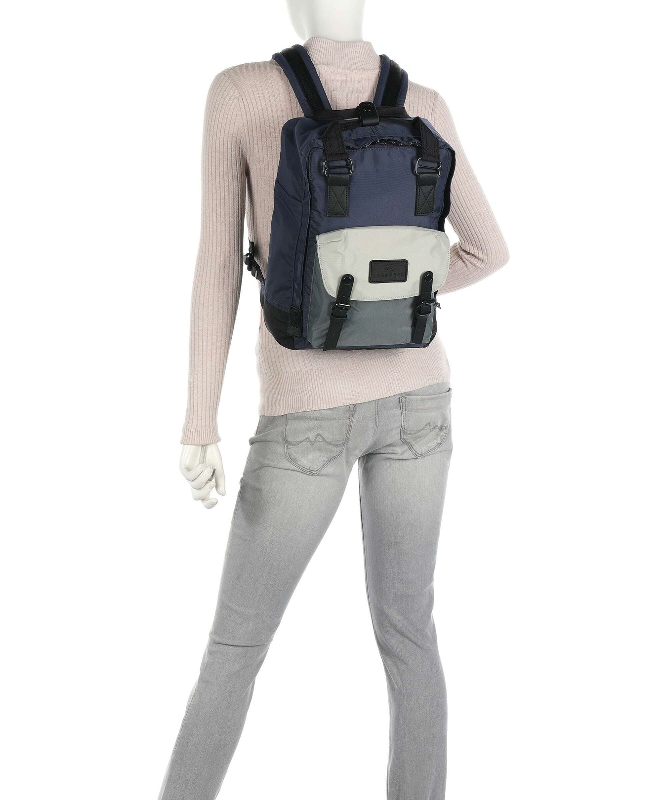 Doughnut Macaroon Backpack lavender/rose